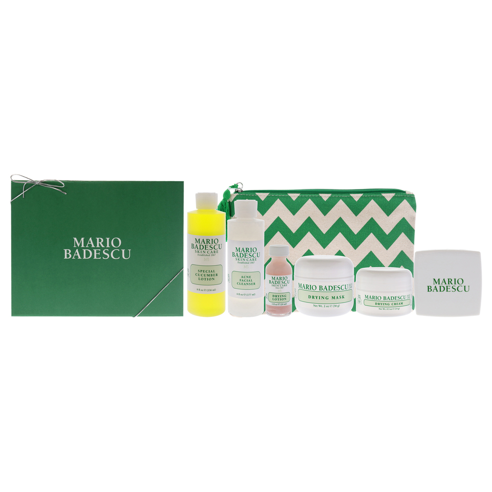 Acne Control Kit by Mario Badescu for Unisex 5 Pc